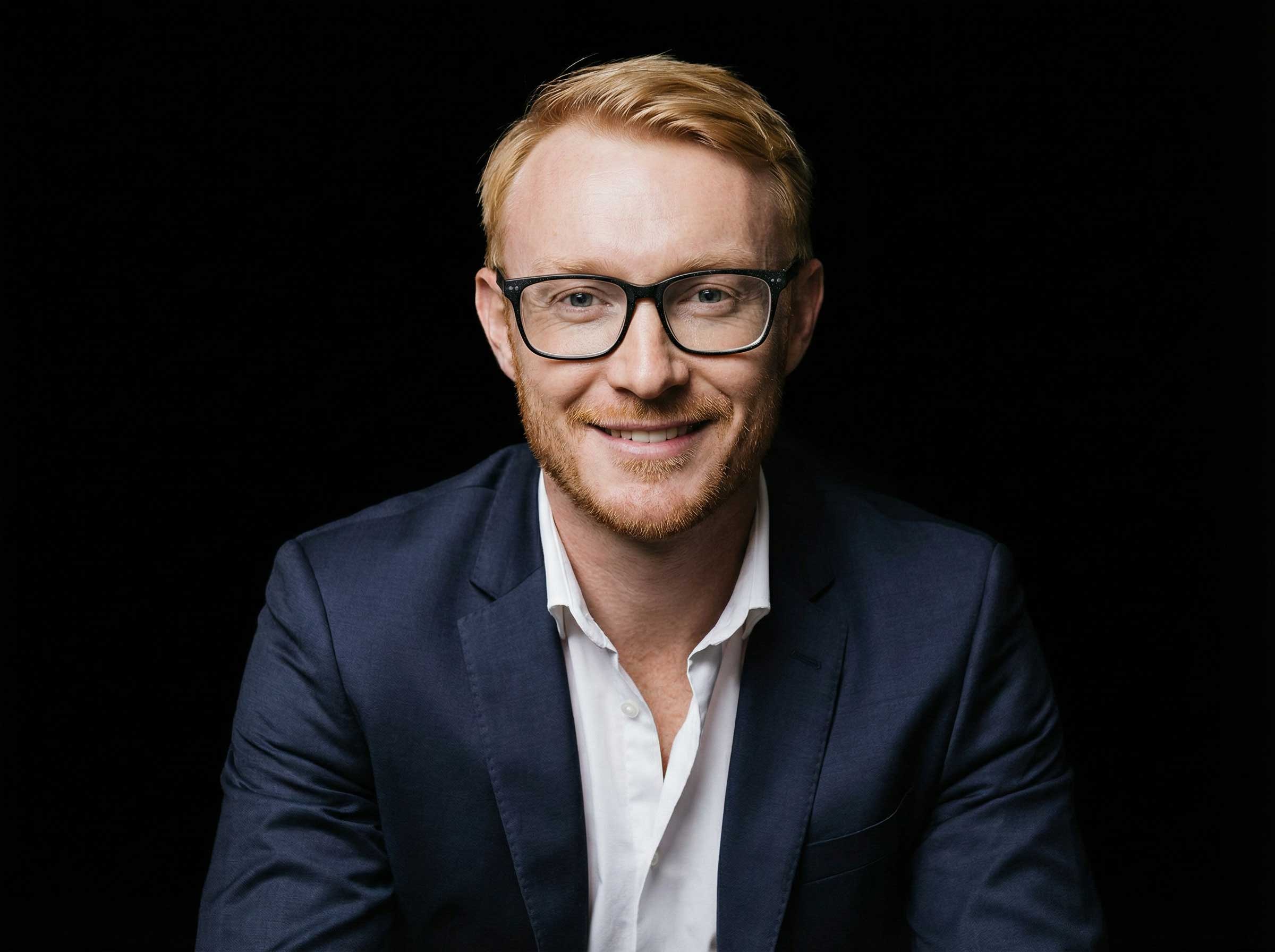 AI generiertes Business Portrait